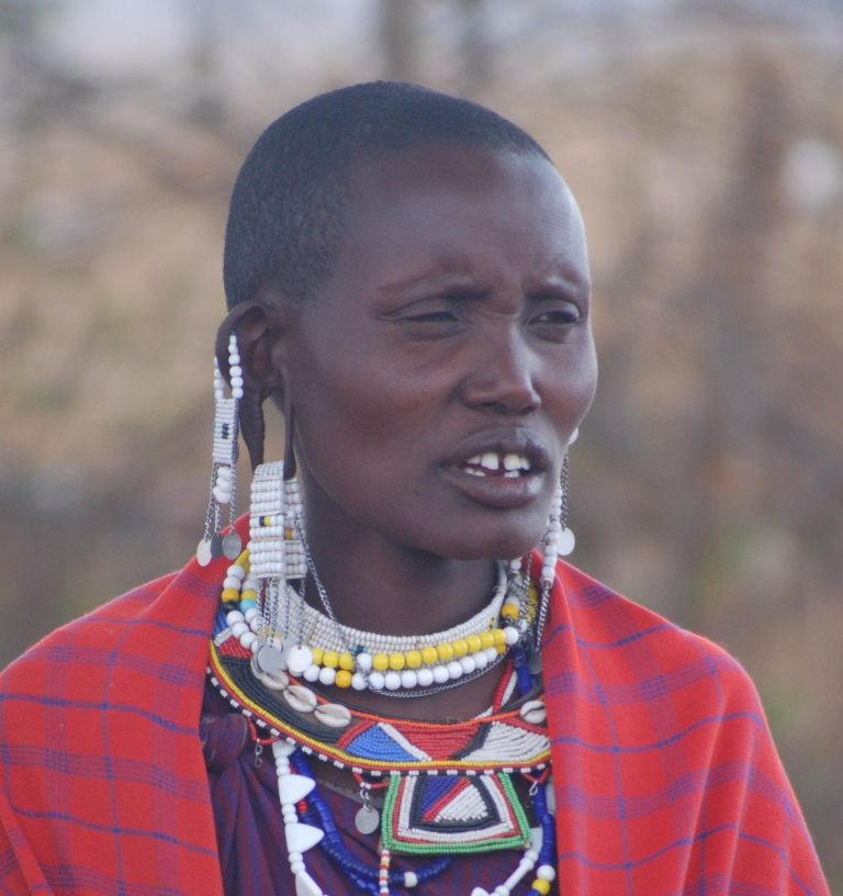 Masai women in Engaruka